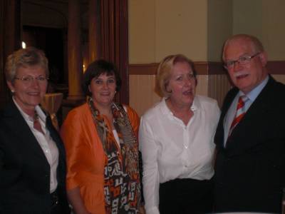 stv. BM der Gemeinde Raesfeld, Inge Ltten, CDU-Landtagsabgeordnete Maika Friemann-Jennert, Brgermeisterin der Stadt Dmitz, Renate Vollbrecht und Karl-Heinz Tnte, CDU-Fraktionsvorsitzender Raesfeld