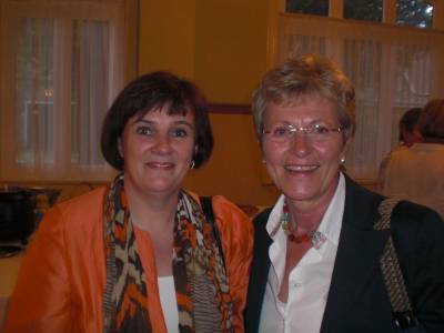 CDU-Landtagsabgeordnete Maika Friemann-Jennert mit unserer stv. BM Ingel Ltten